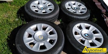 Anonse BMW E-39, Koa aluminiowe205/60/15'', stan dobry, c.300z. RADOM