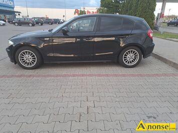 Anonse BMW SERIA 1, 2006r., 1.998cm<sup>3</sup>, 122KM, diesel, 220.000km, czarny, stan bardzo dobry, c.15.000z. RADOM