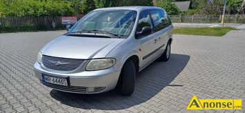 Anonse CHRYSLER Grand voyager, 2003r., 33cm<sup>3</sup>, benzyna + gaz, van, 278.000km, srebrny, Sprzedam samochd chrysler grand voyager 7osobowy stan bardzo