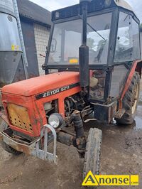Anonse CIGNIK, rolniczy, ZETOR 5011/ LUB 5211, zetor 5011 z kabin 3cyl z niemiec stan dobry jak na zdj /lub 5211 /1987r do remontu wyskakuje bieg