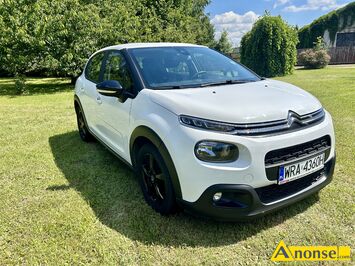 Anonse CITROEN C3, 2019r./IV, 1.500cm<sup>3</sup>, 102KM, diesel, hatchback, 93.000km, biay, metalik, poduszki powietrzne, 4xPP, autoalarm, ABS, system kontr