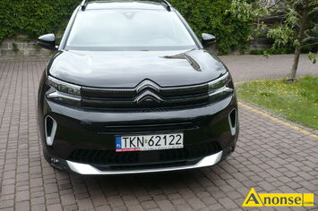 Anonse CITROEN C5, 2023r./IX, 1.199cm<sup>3</sup>, 130KM, benzyna, van, 9.600km, czarny, metalik, Citroen C5 Aircross lift z 2023 roku. Auto z automatyczn 8