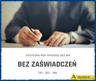 Anonse DORADCA FINANSOWY, Pozabankowe pozyczki dla firm i rolnikow pod zabezpieczenie nieruchomoscia bez bik LUBLIN