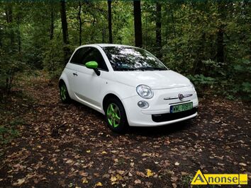 Anonse FIAT 500 elektryczny, 2010r./XI, 20cm<sup>3</sup>, 20KM, elektryczny, coupe, 82.000km, biay, metalik, poduszki powietrzne, 2xPP, elektryczne szyby prz