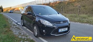 Anonse FORD C-MAX, 2012r., 1.600cm<sup>3</sup>, 95KM, diesel, van, 193.800km, czarny, metalik, poduszki powietrzne, 8xPP, system kontroli trakcji, ABS, immobi