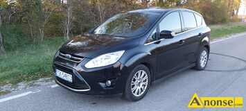 Anonse FORD C-MAX, 2012r., 1.600cm<sup>3</sup>, 95KM, diesel, van, 193.800km, czarny, metalik, autoalarm, ASR, immobiliser, ABS, system kontroli trakcji, podu