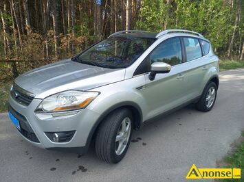 Anonse FORD KUGA, 2009r./X, 2.000cm<sup>3</sup>, 140KM, diesel, 222.000km, srebrny, metalik, immobiliser, ASR, ABS, system kontroli trakcji, komputer pokadow