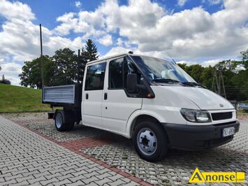 Anonse FORD TRANSIT, 2006r., 2.402cm<sup>3</sup>, 115KM, diesel, 360.440km, biay, wywrotka, poduszki powietrzne, 2xPP, ABS, manualna, wspomaganie kierownicy,