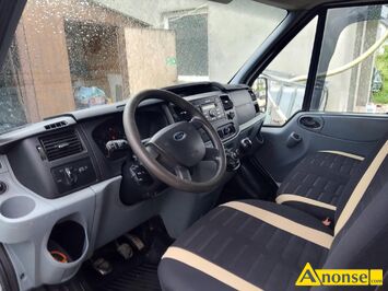 Anonse FORD TRANSIT, 2012r., 2.200cm<sup>3</sup>, 101KM, turbo diesel, 291.000km, srebrny, furgon blaszany, poduszki powietrzne, 2xPP, ABS, immobiliser, kompu
