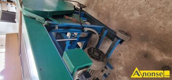 Anonse GRUBOCIWKO-STRUGARKA, Waek rednica 120 3 noe L-500,st d.cakowita 1500cm, silnik 5kW, 0.8kW, stan dobry, c.3.700z do uzg.. KRPIEC