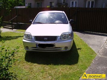 Anonse HYUNDAI ACCENT, 2004r., 1,5cm<sup>3</sup>, benzyna + gaz sekwencyjny, 270.000km, poduszki powietrzne, 2xPP, centralny zamek, manualna, wspomaganie kier