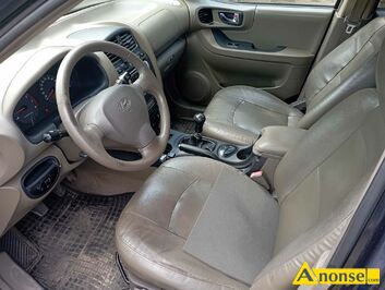 Anonse HYUNDAI SANTA FE, 2004r./XII, 2.400cm<sup>3</sup>, 150KM, 16V, benzyna + gaz sekwencyjny, hatchback, 312.000km, fioletowy, metalik, immobiliser, ABS, p