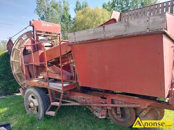 Anonse KOMBAJN, GRIMME, kombajn do ziemniakw posiada przystawki do zbioru cebuli i marchwi, c.10.000z. PICZW