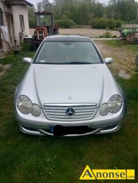 Anonse MERCEDES coupe, 2006r., 2.200cm<sup>3</sup>, 150KM, diesel, 350.000km, metalik, immobiliser, ABS, poduszki powietrzne, 4xPP, Mul-T-Lock, ASR, wspomagan
