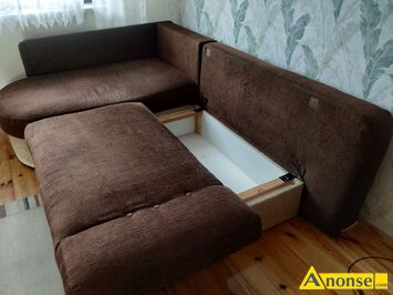 Anonse NARONIK, kolor brz, Naronik rozkadany z funkcj spania. Wymiary po rozoeniu: (dugo x szeroko) 220 cm x 130 cm., stan dobry, c.150
