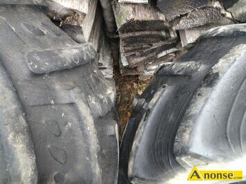 Anonse ODDAM, Opony, Dwie opony oddam gratis odbir osobisty rozmiar 420/70R28 jedna firmy KLEBER a druga TAURUS, stan dobry OPATW