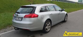 Anonse OPEL INSIGNIA, 2009r., 2.000cm<sup>3</sup>, 160KM, diesel, kombi, 301.800km, srebrny, metalik, autoalarm, poduszki powietrzne, 8xPP, system kontroli tr