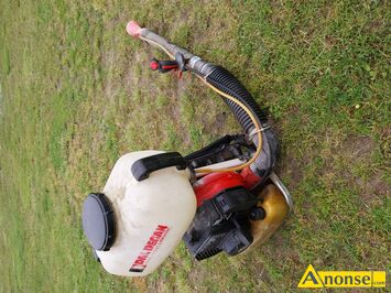 Anonse OPRYSKIWACZ, Opryskiwacz woski spalinowy plecakowy Dal Degan z 2011 r. silnik dwusuw 80 cm3,5 KM, zbiornik 16 l., stan dobry, c.1.050z do