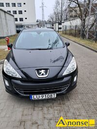 Anonse PEUGEOT 308, 2008r., 1.600cm<sup>3</sup>, turbo diesel, hatchback, 306.450km, czarny, system kontroli trakcji, poduszki powietrzne, 4xPP, autoalarm, AS