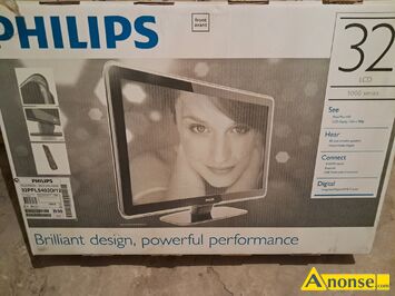 Anonse PHILIPS, 32cali, LCD, czarny, telegazeta, wyjcie audio, wejcia euro, wyjcie suchawkowe, pilot, stereo, Telewizor Philips 32PFL5403D/12.