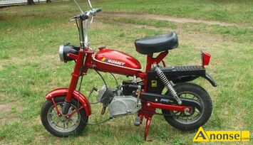 Anonse ROMET MOTORYNKA, 1990r., 49, 75.000km, czerwony, Sprzedam odnowion motorynke sprawn . odpala jezdzi tylko odbir osobisty, mam jesze jedn