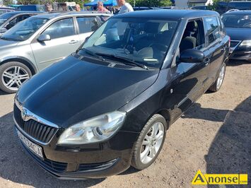 Anonse SKODA FABIA, 2012r., 1.600cm<sup>3</sup>, 90KM, diesel, hatchback, 247.625km, czarny, immobiliser, poduszki powietrzne, 6xPP, autoalarm, ABS, elektrycz