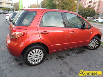 Anonse SUZUKI SX4, 2009r., 1.520cm<sup>3</sup>, 85KM, diesel, hatchback, 18.000km, czerwony, pera, ABS, poduszki powietrzne, 2xPP, system kontroli trakcji, a