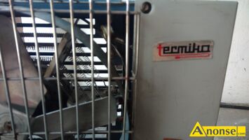 Anonse TERMOWENTYLATOR, TERMIKA, Termowentylator prod. polskiej, solidna metalowa obudowa. 3 poziomy grzania oraz wentylator. Idealny do garau, wa