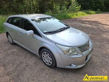 Anonse TOYOTA AVENSIS, 2010r./X, 2.000cm<sup>3</sup>, diesel, 292.000km, Sprzedam Toyota Avensis 2.0 D-4D Srebrny metalik, zakupiony w polskim salonie Toyoty