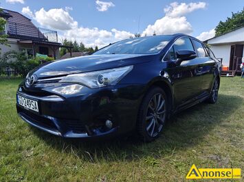 Anonse TOYOTA AVENSIS, 2017r., 1.987cm<sup>3</sup>, 152KM, 16V, benzyna, kombi, 130.000km, czarny, metalik, ABS, ASR, autoalarm, immobiliser, poduszki powietr