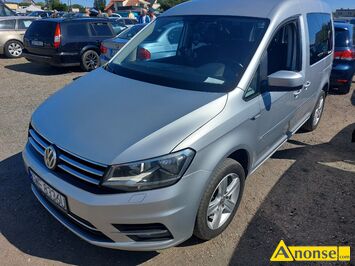 Anonse VW CADDY, 2018r., 1.968cm<sup>3</sup>, 150KM, diesel, hatchback, 230.000km, srebrny, metalik, ABS, autoalarm, immobiliser, wspomaganie kierownicy, elek