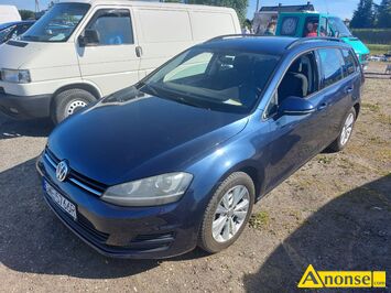Anonse VW GOLF, 2014r., 1.600cm<sup>3</sup>, 105KM, diesel, hatchback, 271.000km, granatowy, immobiliser, poduszki powietrzne, 8xPP, autoalarm, ABS, elektrycz