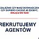AGENT NIERUCHOMOCI, prawo jazdy ka B, Wymagania: – profesjonalizm w dziaaniu i wysoka kultura osobista – wysoki poziom etyki zawodow
