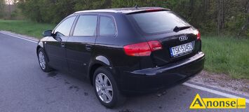 Anonse AUDI A3, 2006r., 2.000cm<sup>3</sup>, 140KM, diesel, hatchback, 250.000km, czarny, metalik, immobiliser, ABS, ASR, autoalarm, poduszki powietrzne, 8xPP