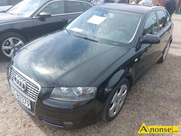 Anonse AUDI A3 Quattro, 2006r., 2.000cm<sup>3</sup>, 170KM, diesel, hatchback, 325.000km, czarny, metalik, poduszki powietrzne, 4xPP, autoalarm, immobiliser,