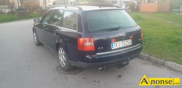 Anonse AUDI A6, 2002r., 3.000cm<sup>3</sup>, 220KM, benzyna + gaz sekwencyjny, kombi, 400km, granatowy, c.5.960z do uzg.. KIELCE