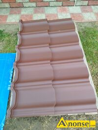 Anonse BLACHODACHWKA, nowa, Wymiary arkusza 70 cm x 120 cm. Dostpnych 16 arkuszy. Cena za arkusz – 25 z. Cena za cao – 300 z., stan bard