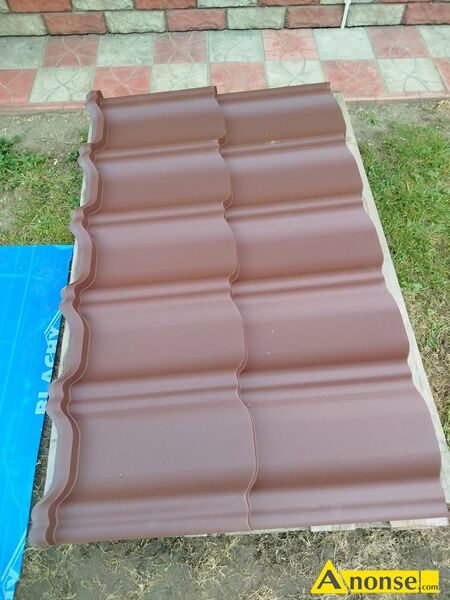 BLACHODACHWKA , nowa opis dodatkowy: Wymiary arkusza 70 cm x 120 cm. 
Dostpnych 16 arkuszy. 
Cena caoci - 300 z. 
Cena za arkusz - moliwa negocjacja.  stan przedmiotu transakcji: stan bardzo dobry