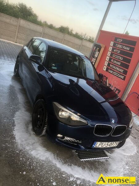 BMW  SERIA 1, 2012r., 2.000cm<sup>3</sup>, 116KM , diesel, hatchback, 339.680km, granatowy bezpieczestwo: poduszki powietrzne komfort: elektryczne szyby informacje dodatkowe: liczba drzwi 5 drzwi (5D) 5 drzwi (5D) opis dodatkowy:  stan przedmiotu transakcji: stan bardzo dobry - image 1
