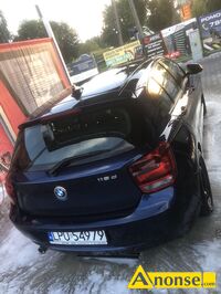 Anonse BMW SERIA 1, 2012r./IX, 2.000cm<sup>3</sup>, 116KM, diesel, sedan, 339.790km, granatowy, metalik, poduszki powietrzne, 6xPP, elektryczne szyby przd, t