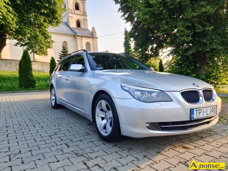 BMW  SERIA 5, 2007r., 2.000cm<sup>3</sup>, 177KM , turbo diesel + intercooler, kombi, 184.433km bezpieczestwo: poduszki powietrzne, system kontroli trakcji, immobiliser, ABS komfort: regulacja wiate, klimatyzacja automatyczna, elektryczne lusterka, regulacja kierownicy, elektryczna regulacja fotela, komputer pokadowy, wspomaganie kierownicy, manualna, centralny zamek, elektryczne szyby wygld: aluminiowe felgi, halogeny informacje dodatkowe: katalizator, liczba drzwi 5 drzwi (5D) 5 drzwi (5D) audio samochodowe: radio opis dodatkowy: auto w stanie bdb.mechanicznie i blacharsko.
Ubezpieczenie na cay rok'
Polecam stan przedmiotu transakcji: stan bardzo dobry - image 4