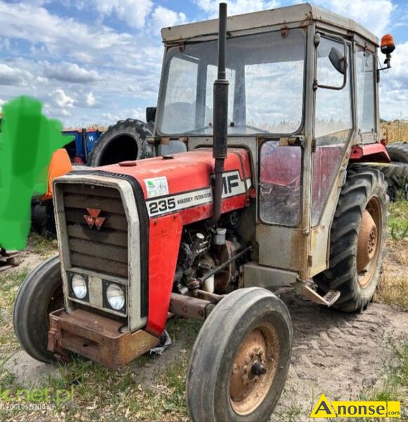 cignik , rolniczy, MASSEY FERGUSON 235 opis dodatkowy: W oryginale, wszystko adnie pracuje, posiada dokumenty. stan przedmiotu transakcji: stan bardzo dobry - image 1