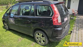 Anonse CITROEN C4 PICASSO, 2007r./XI, 2l, benzyna + gaz sekwencyjny, van, 320.000km, czarny, metalik, ABS, immobiliser, ASR, system kontroli trakcj