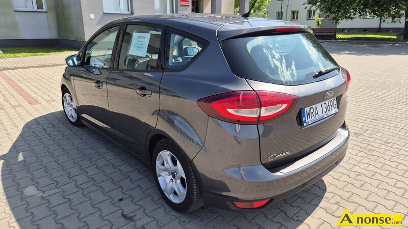 FORD  C-MAX, 2017r., 1.499cm<sup>3</sup>, 120KM , diesel, 158.900km, grafitowy, metalik bezpieczestwo: system kontroli trakcji, poduszki powietrzne, ABS, ASR, blokada skrzyni biegw , immobiliser komfort: elektryczne szyby, regulacja kierownicy, wspomaganie kierownicy, centralny zamek, elektryczne lusterka wygld: halogeny informacje dodatkowe: bezwypadkowy, karta pojazdu, liczba drzwi, serwisowany 5 drzwi (5D) 5 drzwi (5D) audio samochodowe: radio + odtwarzacz CD opis dodatkowy: Ford C-Max 1.5 TDCi 120 KM - zadbany, gotowy do jazdy!
Auto wietnie sprawdza si zarwno w miecie, jak i na duszych trasach - ekonomiczne, komfortowe i przestronne.
Auto kupione w salonie FORD Radom w 2021 r.

Auto czyste, zadbane, regularnie serwisowane - nie wymaga adnego wkadu finansowego. Moliwo sprawdzenia na stacji diagnostycznej. stan przedmiotu transakcji: stan bardzo dobry - image 7