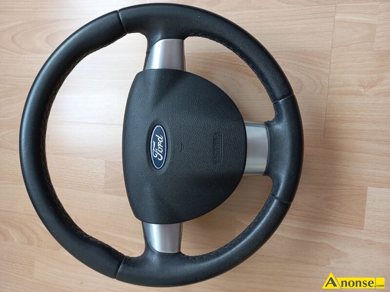 FORD  opis dodatkowy: kierownica skrzana z poduszk do fokusa, pasuje take do Kugi. stan przedmiotu transakcji: stan idealny - image 5