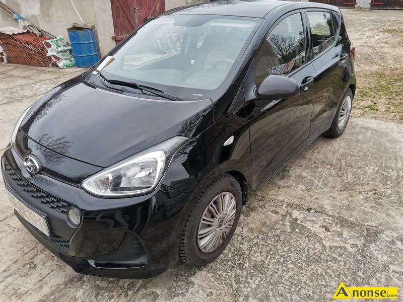 HYUNDAI  I10, 2017r./II, 998cm<sup>3</sup>, 72KM, 16V , benzyna, hatchback, 170.500km, czarny, pera bezpieczestwo: system kontroli trakcji, poduszki powietrzne, ASR, ABS komfort: regulacja wiate, manualna, komputer pokadowy, elektryczne wsp. kierownicy, elektryczne szyby, elektryczna regulacja fotela, centralny zamek informacje dodatkowe: bezwypadkowy, 1.waciciel audio samochodowe: radio + odtwarzacz CD opis dodatkowy:  - image 4