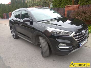 Anonse HYUNDAI TUCSON, 2017r., 1.700cm<sup>3</sup>, 116KM, diesel, 151.000km, czarny, metalik, ABS, immobiliser, ASR, system kontroli trakcji, poduszki powiet