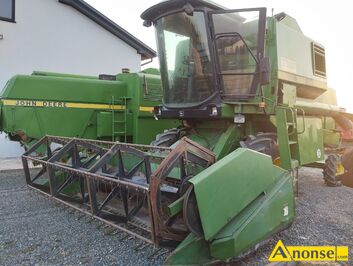Anonse KOMBAJN, JOHN DEERE, 1166,90r, kabina, sieczkarnia, 2300mth, 3,7heder, sprowadzony, w oryginalnym stanie, stan bardzo dobry, c.110.000z. RA