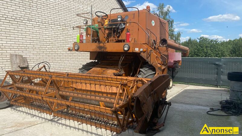 kombajn , zboowy, BIZON opis dodatkowy: Sprzedam kombajn zboowy bizon Z056, rok produkcji 1987 z sieczkarnia w caoci lub na czci  stan przedmiotu transakcji: stan dobry - image 2