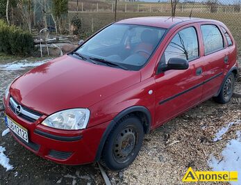Anonse OPEL CORSA, 2004r., 1.199cm<sup>3</sup>, benzyna, hatchback, 168.000km, Sprzedam samochd marki Opel Corsa C, rocznik 2004. Skrzynia manualna. Samochd